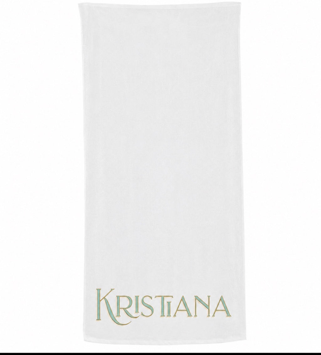 Custom name Towel